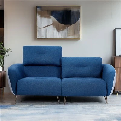 Luxury Velvet Fabric Living Room Sofa