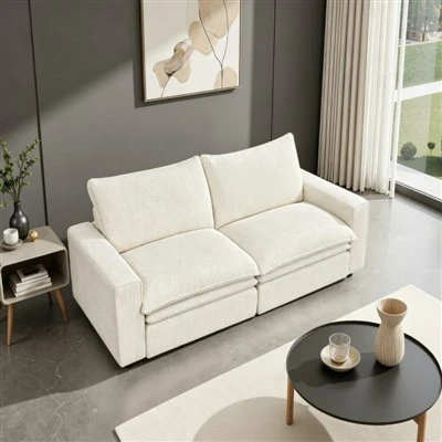Compact Convertible Sleeper Sofa