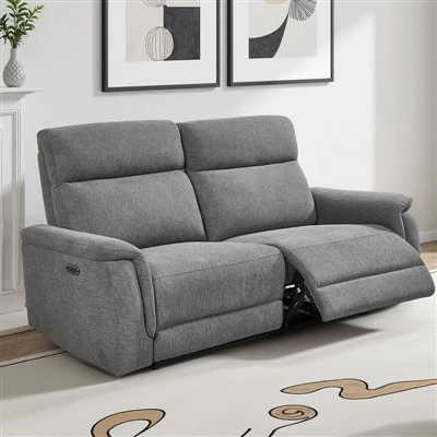 Fabric Electric Recliner Sofa