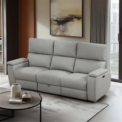Triple-Seat Power Recliner Sofa